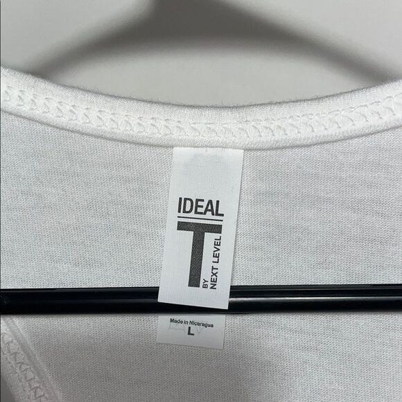Next Level Apparel White Sleeveless Relaxed Tank - Picture 2 of 5